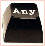 a black key with an Any imprint
